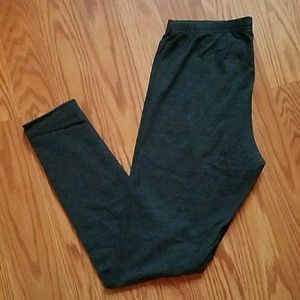 Old Navy dark gray cotton leggings